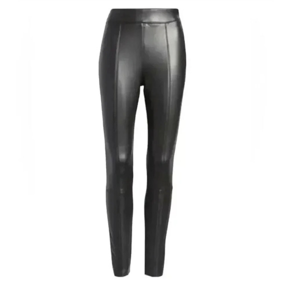 Topshop Women Black Faux Leather Ankle Side Zip US Size 4 Petite 4P NWT - Picture 1 of 10